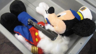 TSA Finds Gun-Stuffed Mickey Mouse in Four Year-Old's Luggage